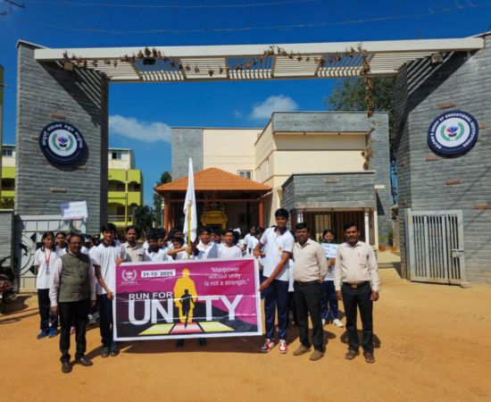 Natonal Unity Day at Dolphin’s Public School and PU College
