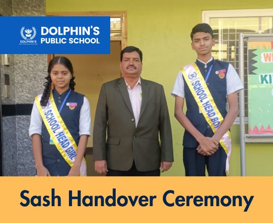 Sash Handover & Reward Badge Ceremony at Dolphin’s Public School – KSEAB