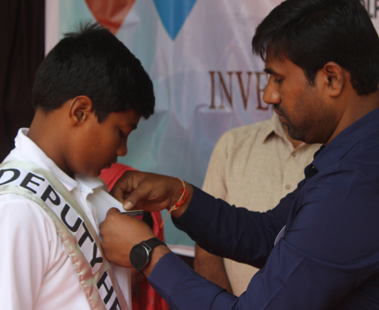 Dolphin's Public school KSEAB Investiture Ceremony