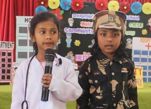 Little Learners Celebrate Community Helpers Day at Dolphin’s Public School-CBSE