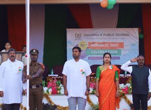 76th Republic Day Celebration at Dolphin’s Public School