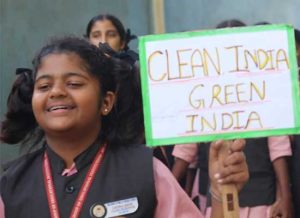 Celebrating ‘Swachhata Hi Seva’ at Dolphin’s Public School CBSE