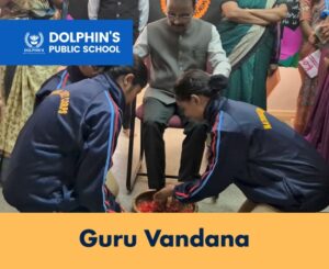 Guru Purnima celebration at Dolphin's Public School CBSE