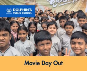 Dolphin's Public School students Movie Day Out Independence Day pre-activity
