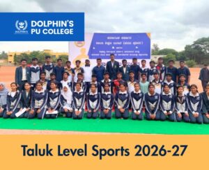 Dolphin's PU College students at Taluk-Level Sports Meet
