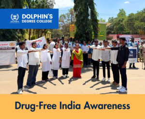 Dolphin's Degree College Drug-Free India Awareness Programme