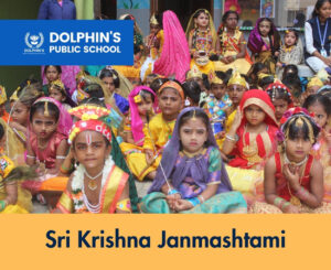 Dolphin's Public School KSEAB students Janmashtami celebration
